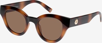 LE SPECS Sunglasses 'Deja Nu' in Brown: front