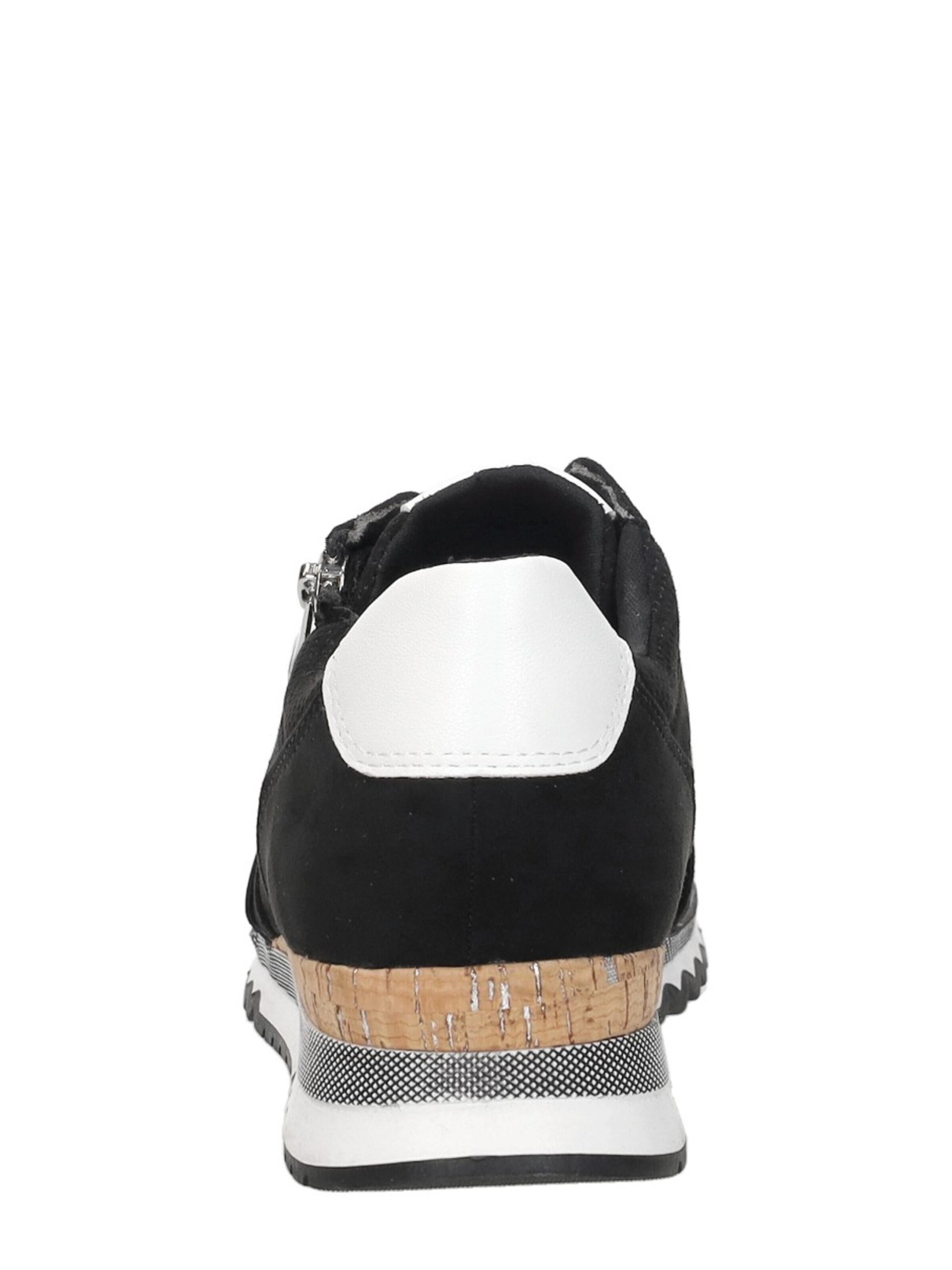 MARCO TOZZI Platform trainers 'Sneakers Laag' in Black