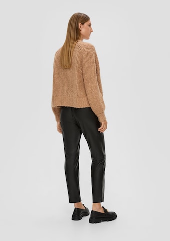 s.Oliver BLACK LABEL Knit cardigan in Brown