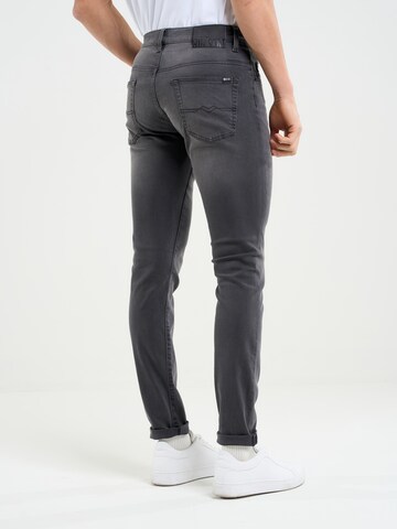 BIG STAR Slimfit Jeans 'Deric' in Grau