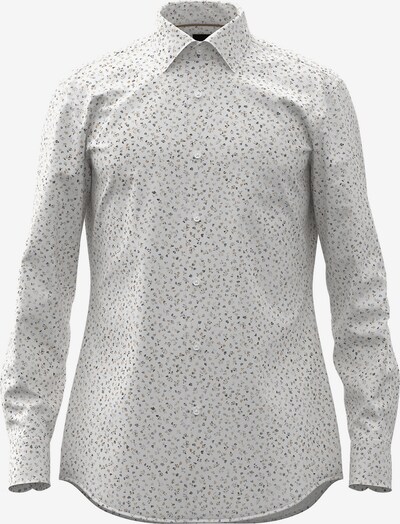 BOSS Button Up Shirt 'Hank' in Beige / Grey / White, Item view