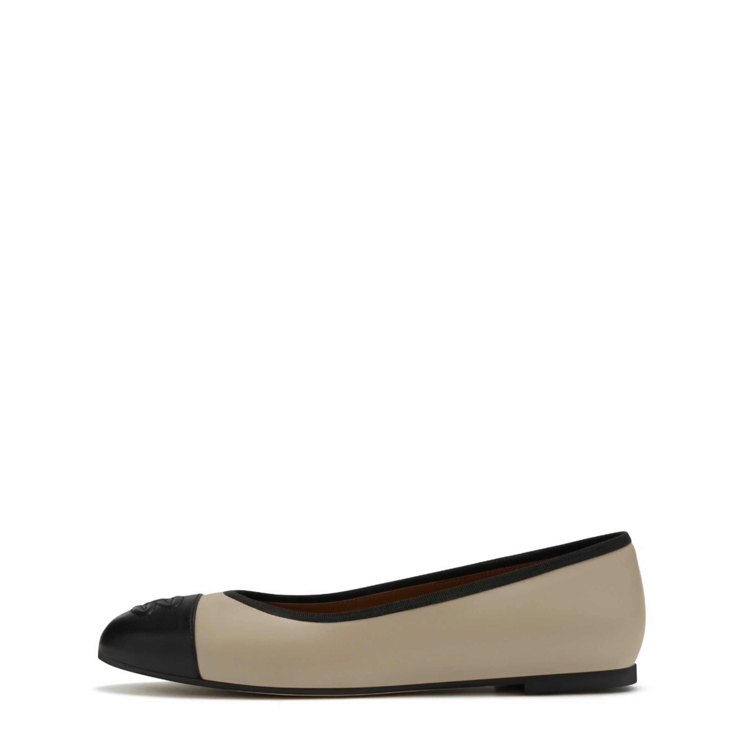 Isabel Bernard Ballerina in Bruin: voorkant