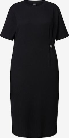 Ulla Popken Dress in Black: front