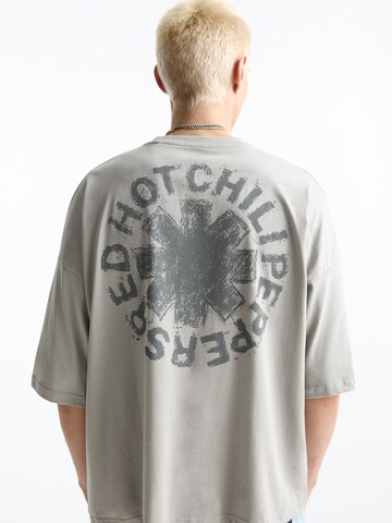 T-Shirt Pull&Bear en gris