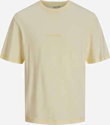 JACK & JONES T-shirt i gul: framsida