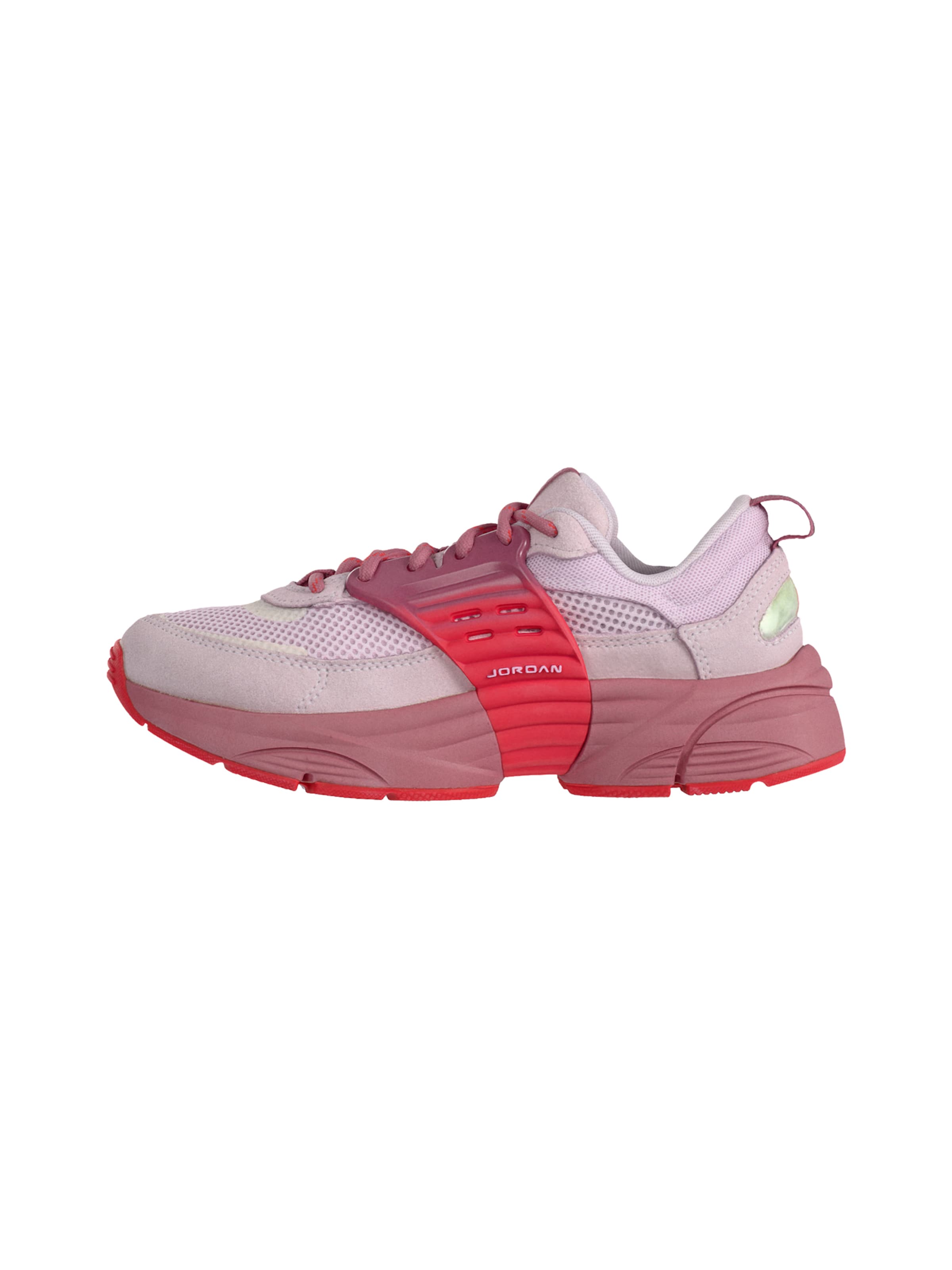 Sneaker bassa 'TRUNNER' di Jordan in rosa: frontale