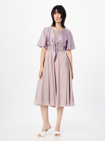 Robe de cocktail SWING en violet