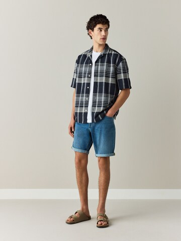 Regular Jean 'Motion Flex' Next en bleu