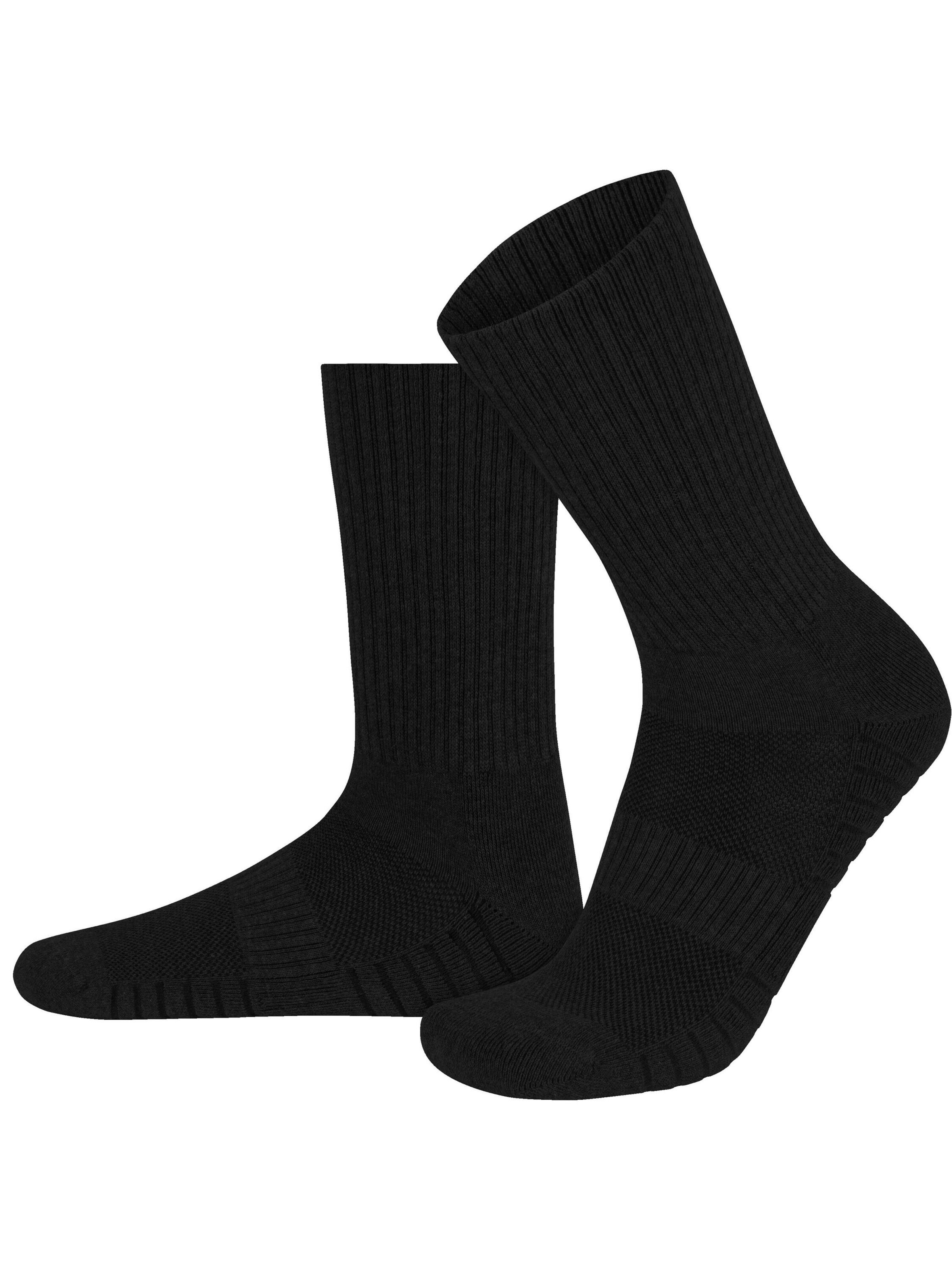 Chaussettes de sport normani en noir