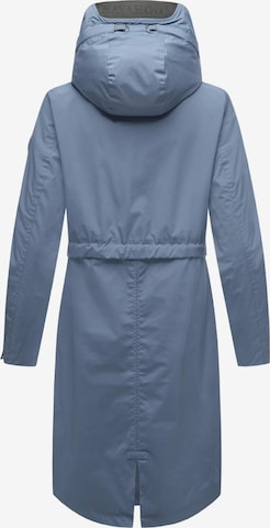 NAVAHOO Raincoat 'Silberperlee' in Blue