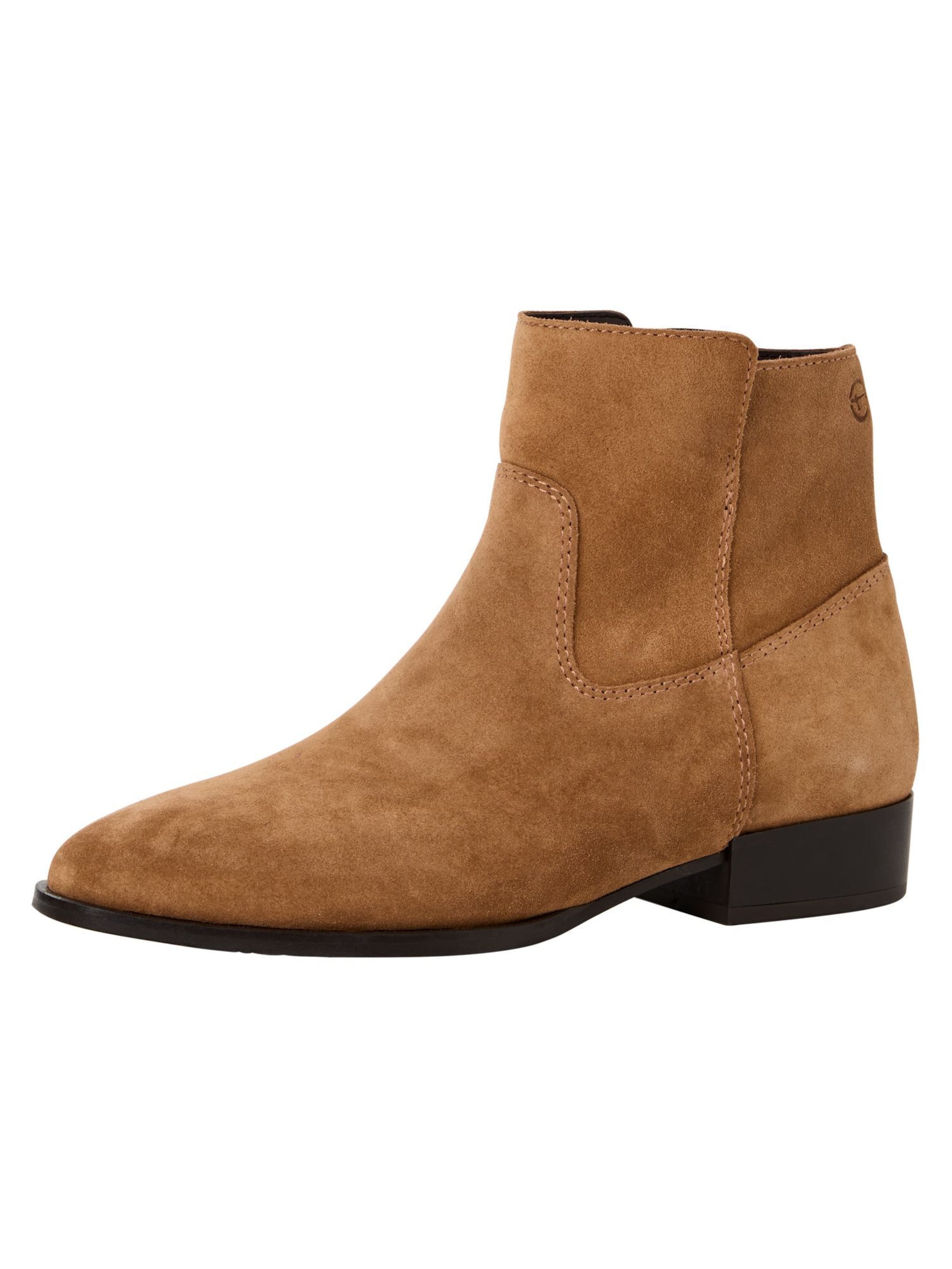 Tamaris - Botim em castanho: frente