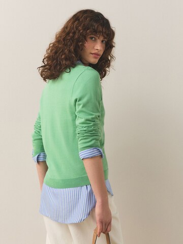 Next Pullover i grøn
