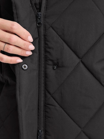 Oxmo Between-season jacket ' OXBMMBELIS LONG JACKET ' in Black