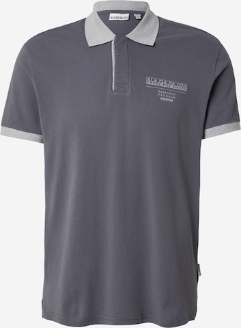 NAPAPIJRI Majica 'EMBERS' | siva barva: sprednja stran