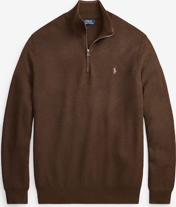Pullover di Polo Ralph Lauren Big & Tall in marrone: frontale