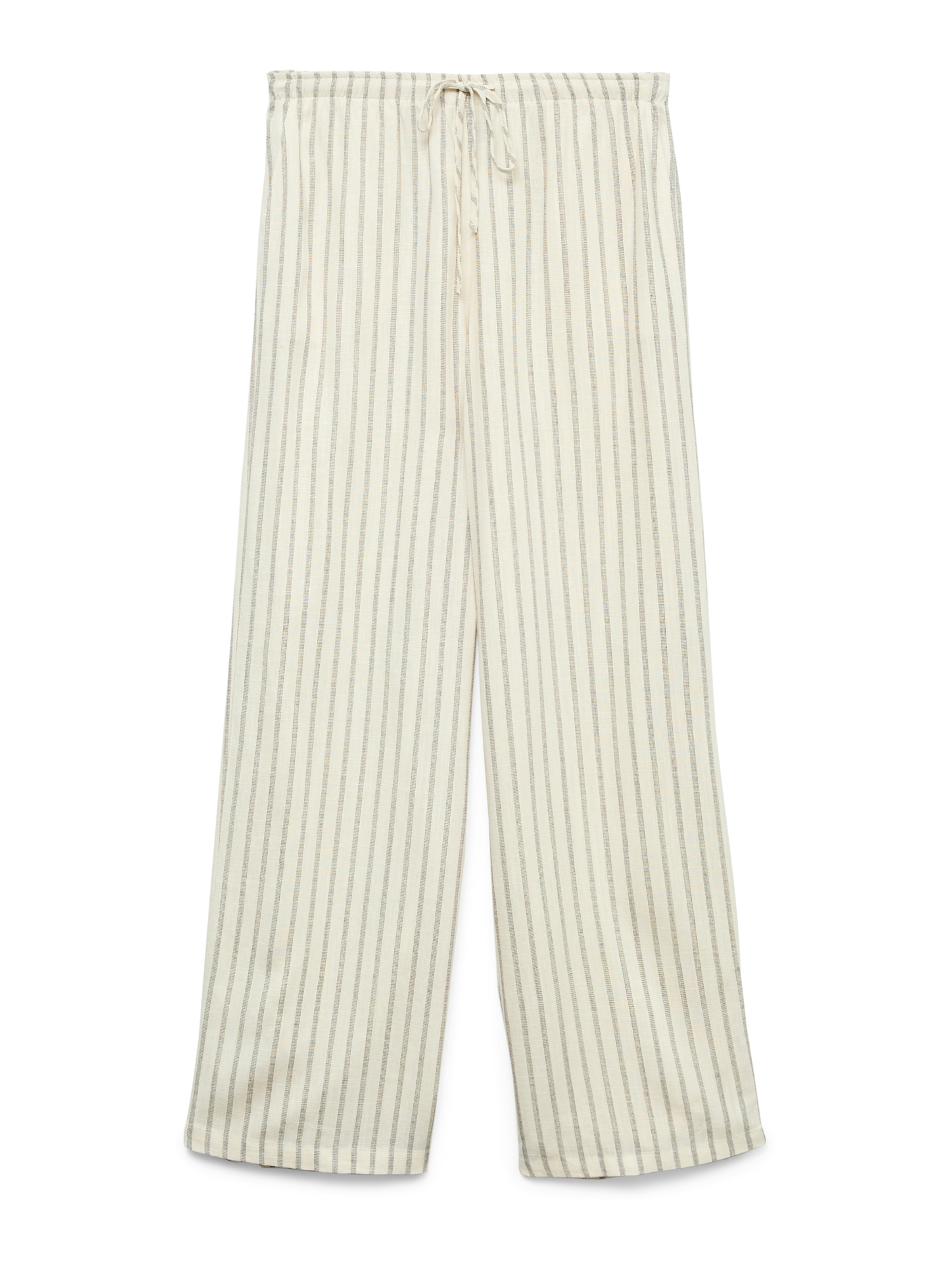 VERO MODA Hose 'VMROSIE' in ecru / grau, Produktansicht