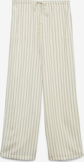 VERO MODA Housut 'VMROSIE' koossa 34/30 värissä ecru / harmaa, Tuotenäkymä