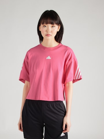 ADIDAS SPORTSWEAR - Camiseta funcional en rosa: frente