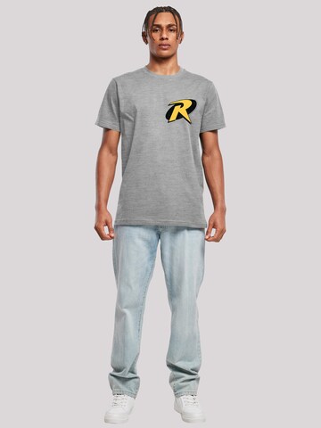 F4NT4STIC Shirt 'DC Comics Batman Robin' in Grey