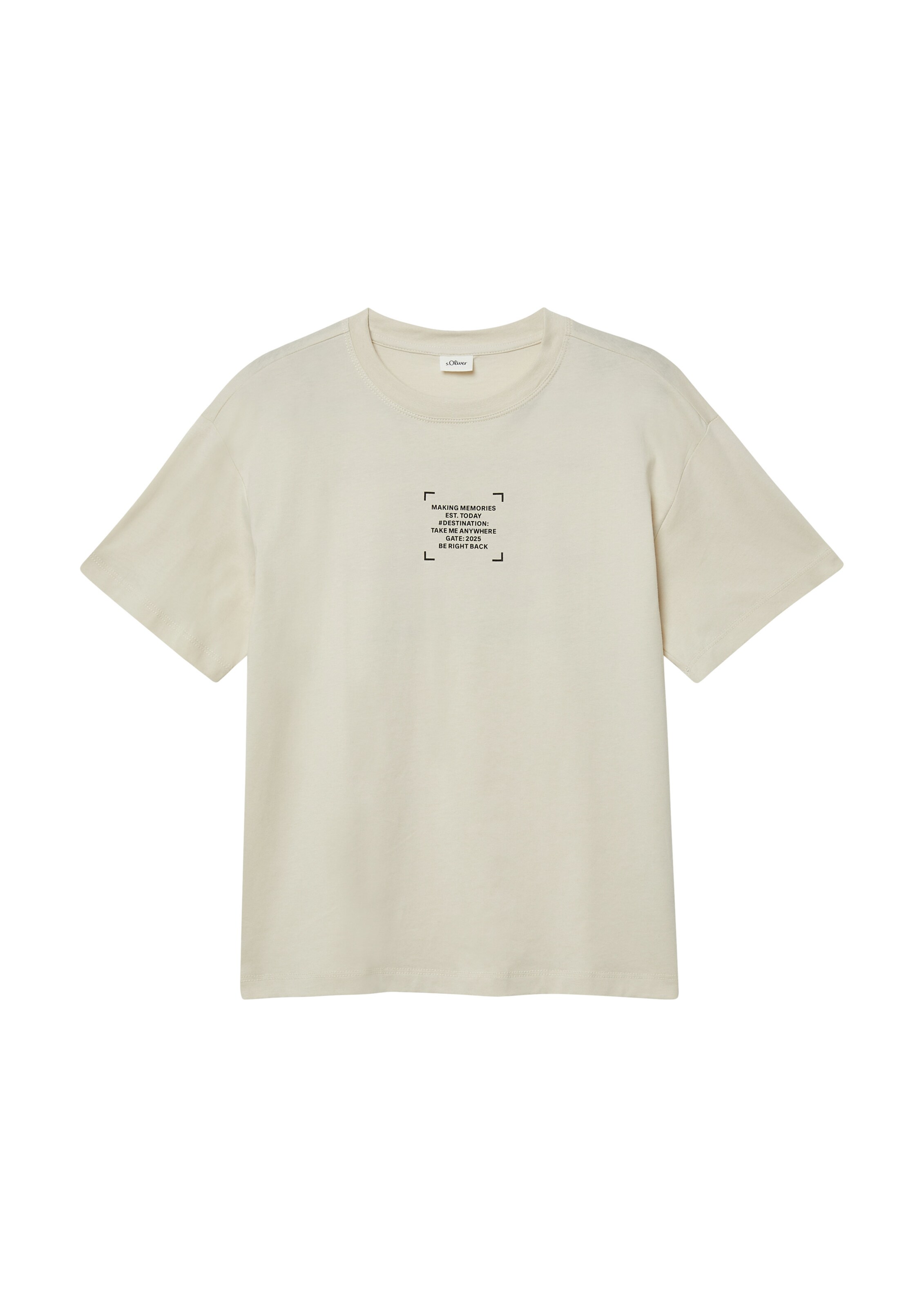 s.Oliver Tričko - Béžová: predná strana