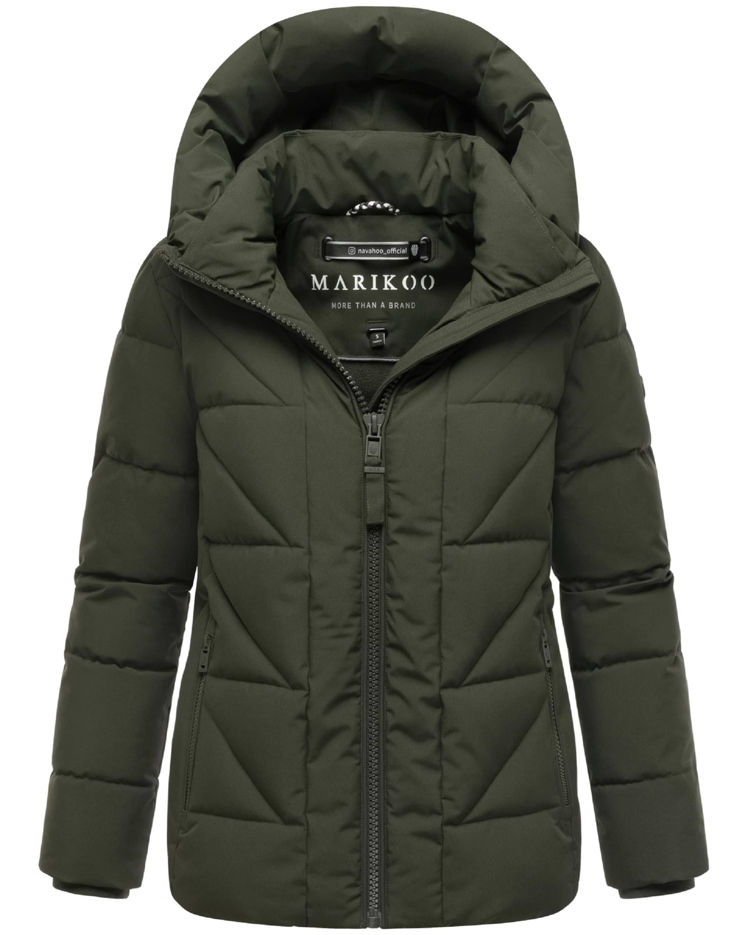 Veste d’hiver 'Kuschelnasee 16' MARIKOO en vert
