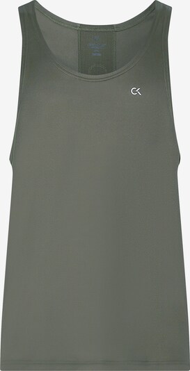 Calvin Klein Performance Funktionsshirt in oliv / weiß, Produktansicht