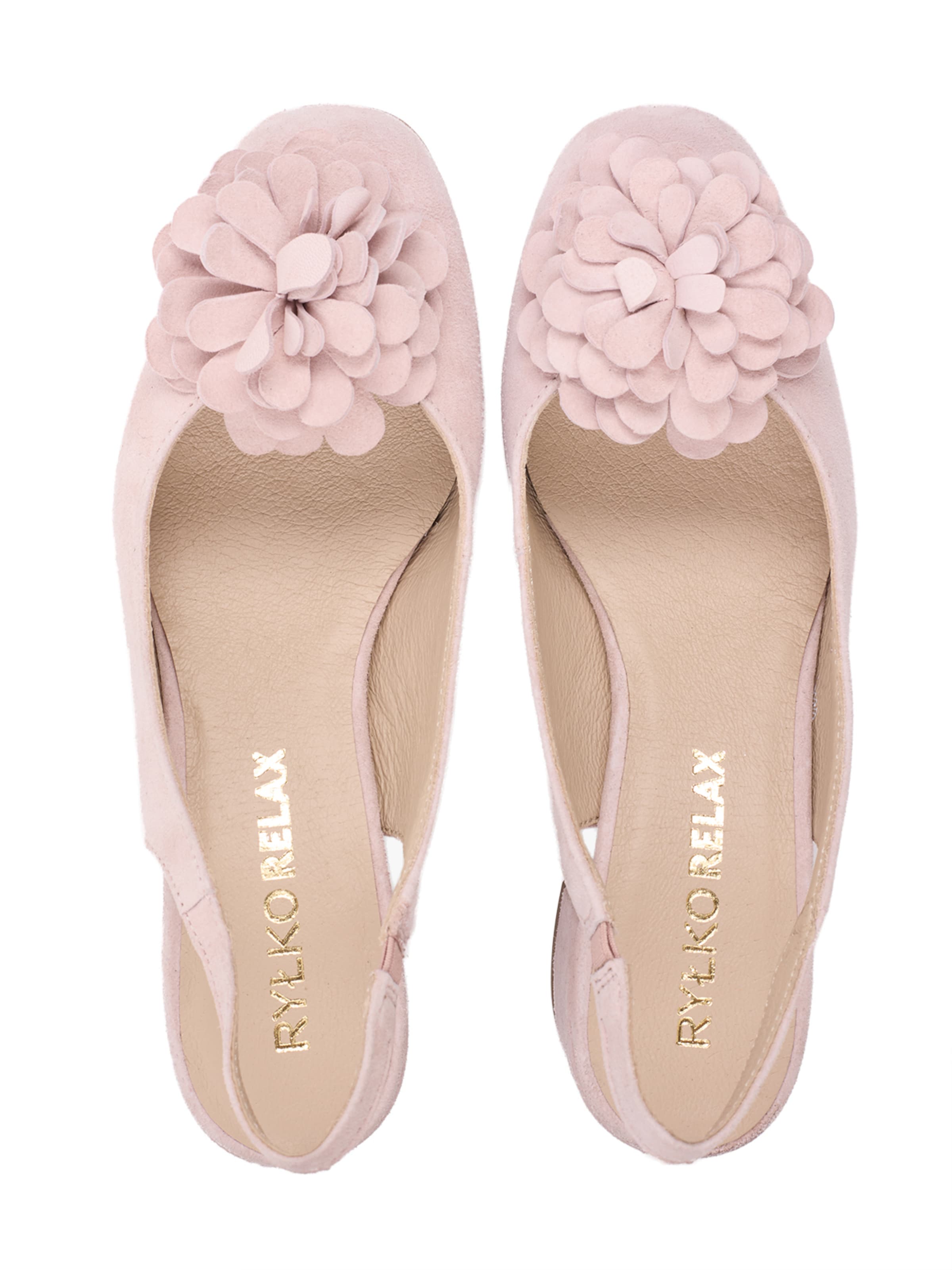 RYŁKO Γόβες slingback σε ροζ