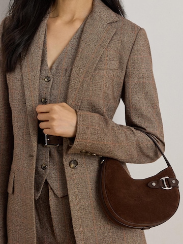 Sac bandoulière 'TASHA' Lauren Ralph Lauren en marron