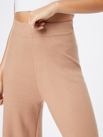 ONLY Wide Leg Hose 'NEW DALLAS' in Beige