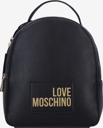 Love Moschino Backpack in Black: front
