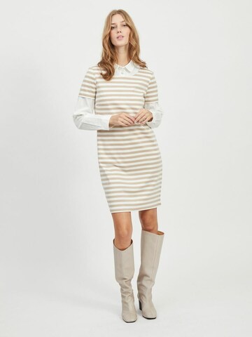 VILA Dress 'Tinny' in Beige