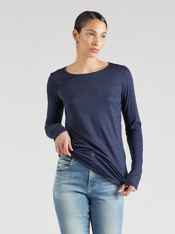 Sisley Shirt in Blauw: voorkant