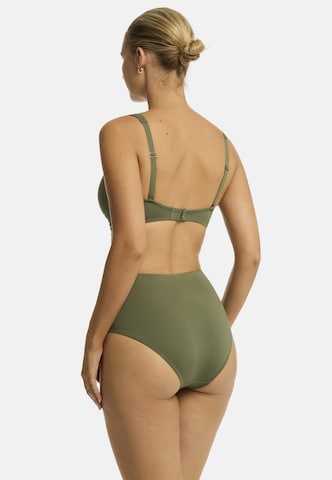 SEA LEVEL Bikinihose 'Gathered' in Grün