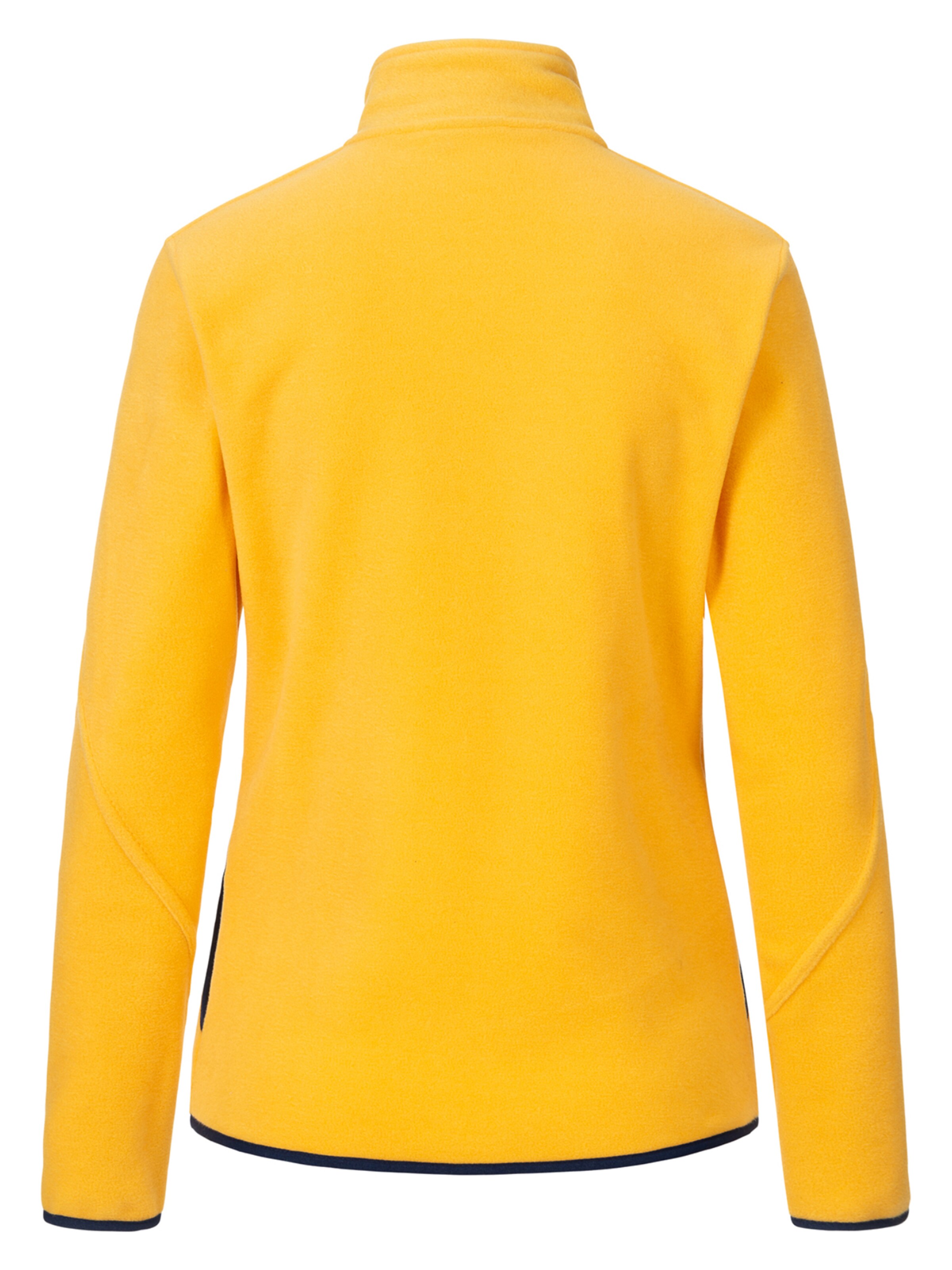 Rock Creek Fleecejacke in Gelb