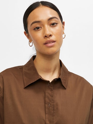 Camicia da donna di OBJECT in marrone