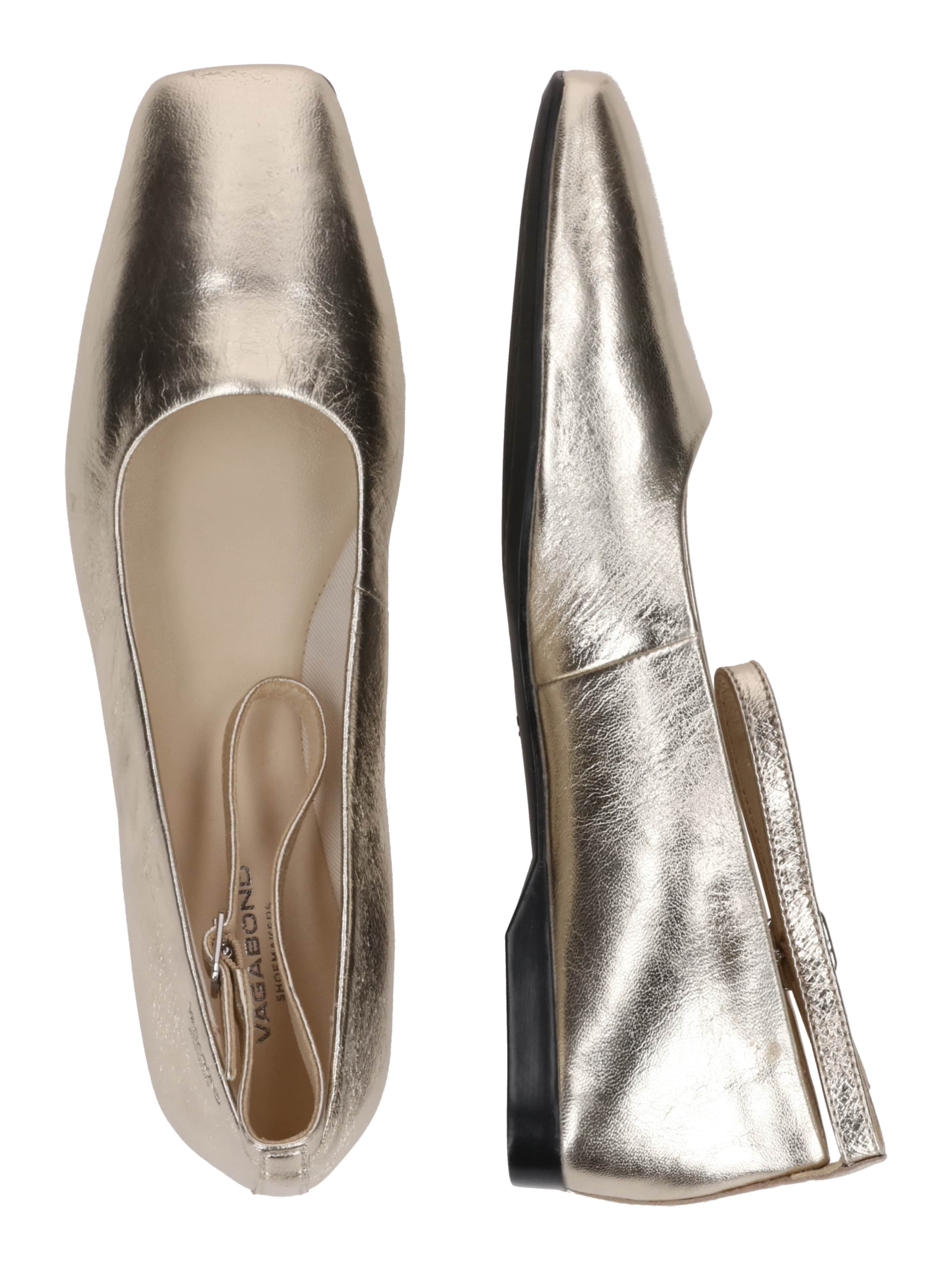 Ballerina con cinturino di VAGABOND SHOEMAKERS in oro