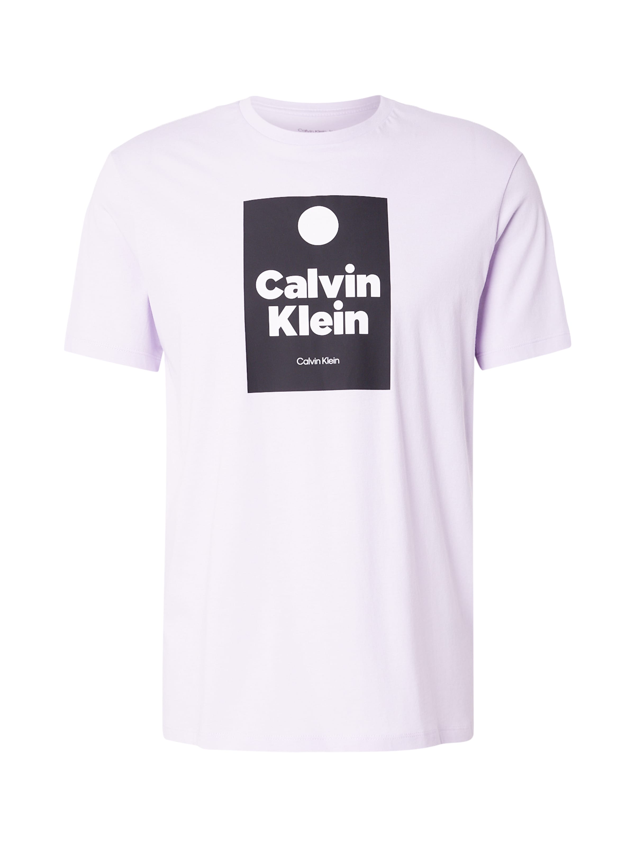 T-Shirt Calvin Klein Jeans en violet : devant