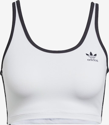 ADIDAS ORIGINALS Toppi 'Adicolor' värissä valkoinen: etupuoli