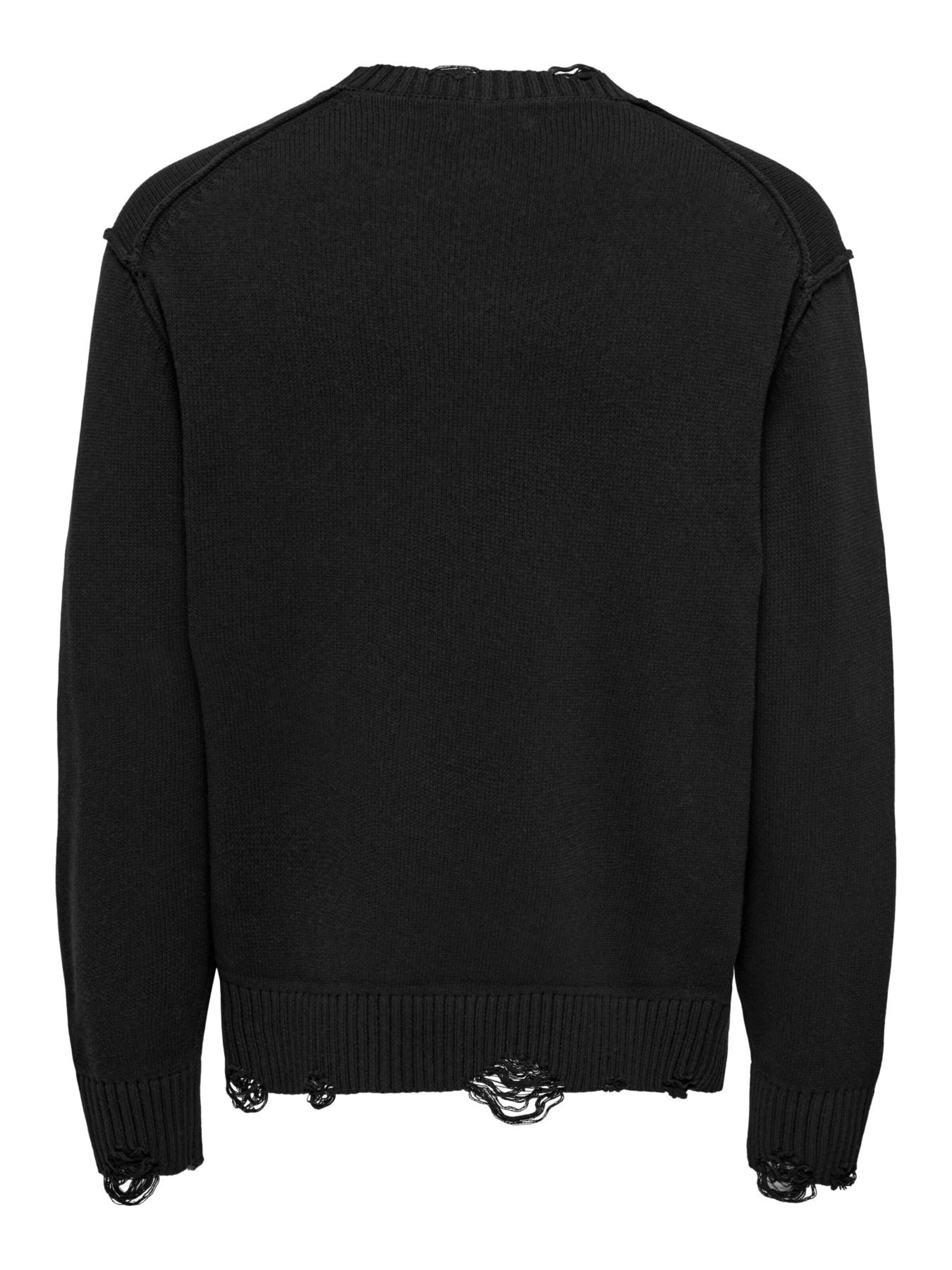 Only & Sons Pullover '22034238'‌‌‌‌‌‌‌‌ in Schwarz