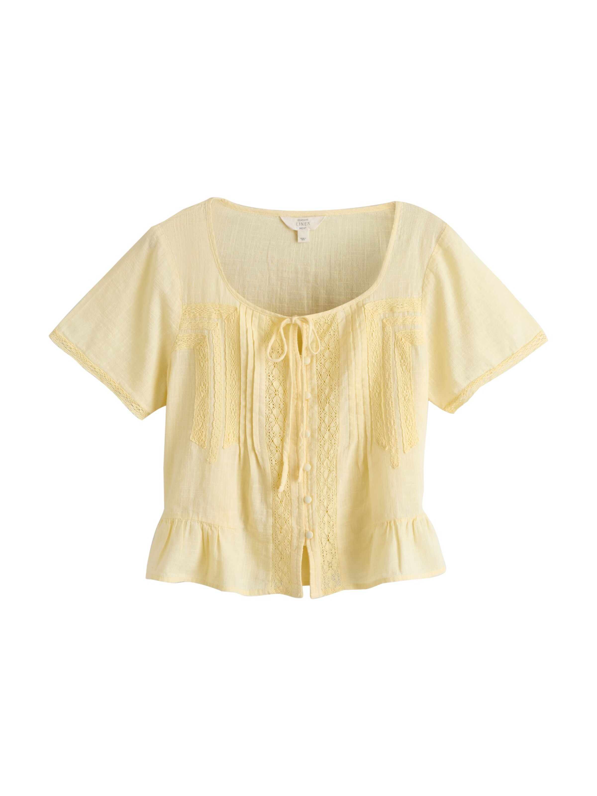 Next Bluza | rumena barva: sprednja stran