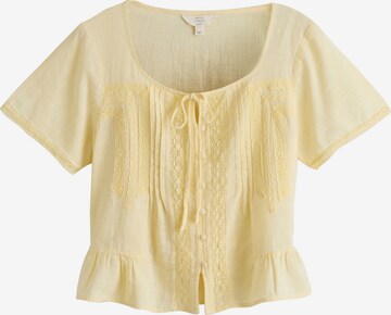 Next Bluza | rumena barva: sprednja stran