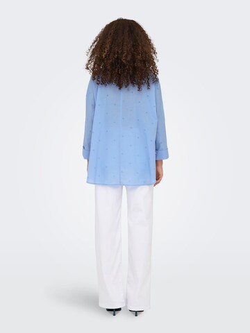 Chemisier 'NEW GRACE JULIA' ONLY en bleu