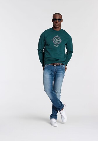 DELMAO Sweatshirt in Grün