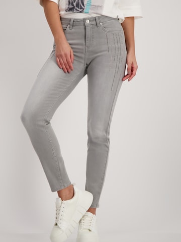 monari Slimfit Jeans 'Hose' i grå: framsida