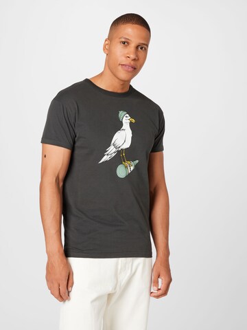 Derbe Shirt 'Sturmmöwe' in Blue: front