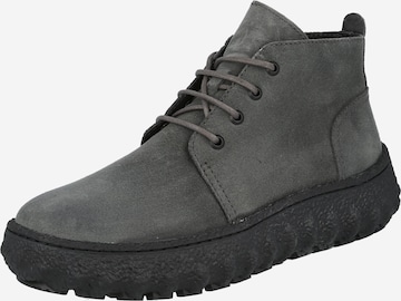 CAMPER Lace-Up Boots 'Ground' in Grey: front