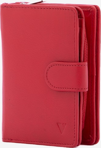Sergio Valentini Portemonnee in Rood: voorkant