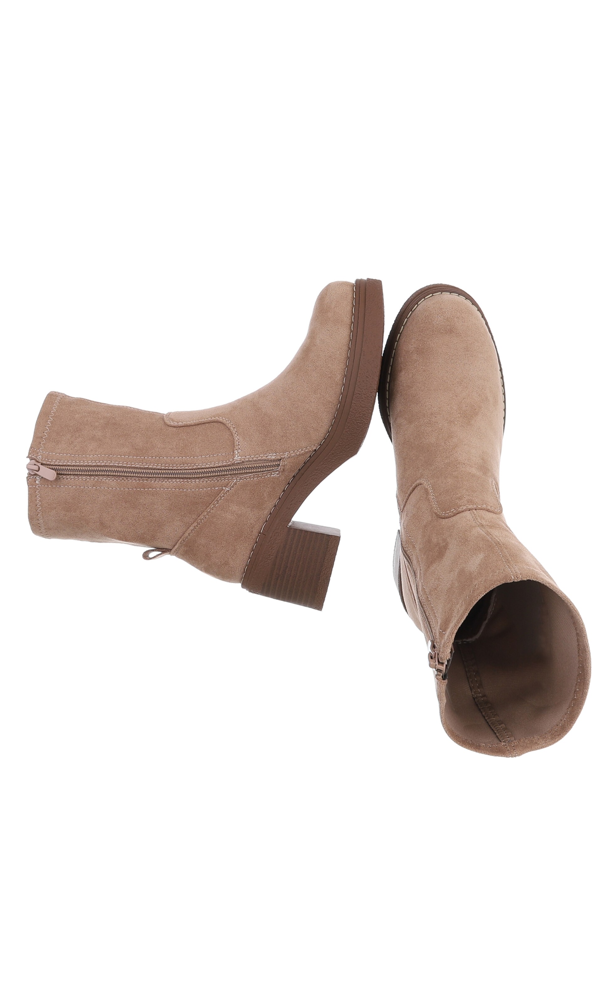 Ital-Design Stiefelette in Braun