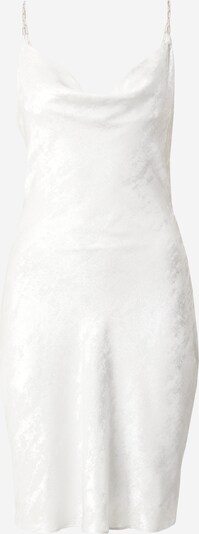 GUESS Robe de cocktail en argent / blanc, Vue avec produit