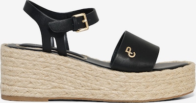 Polo Club Sandale in schwarz, Produktansicht